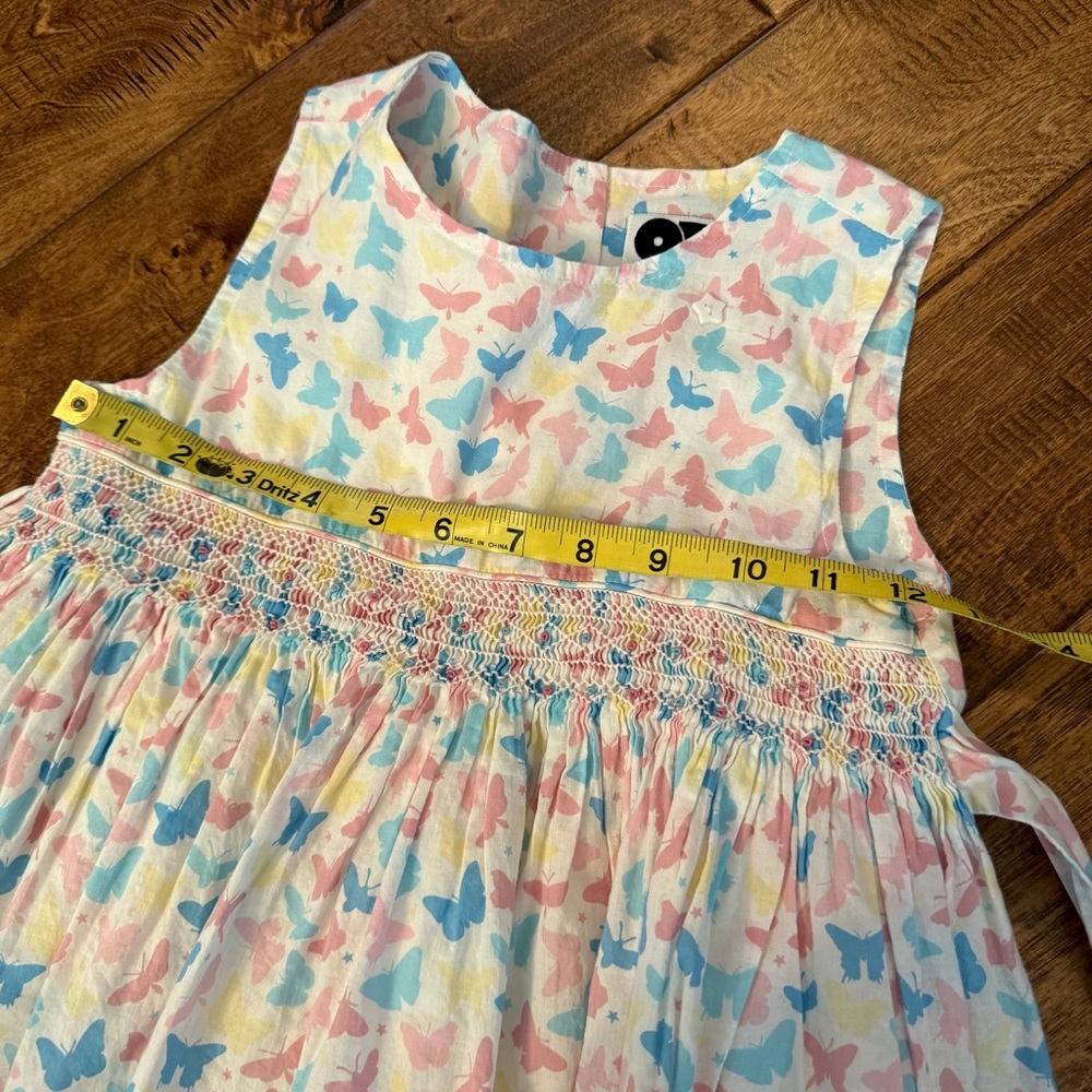 Question Everything Butterfly Print Kids Dress - Picture 5 of 7